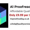 A1Proofreading UK (Leicester) - Leicester Business Directory